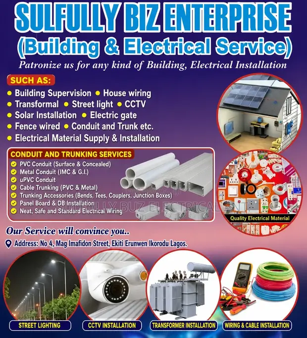 Qualified Electrician - Sulfully Buz Electrical Enterprise - 1