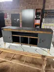 Mai Kyau Mai Launi Da Yawa Na TV Stand Tare Da Kabad - 4