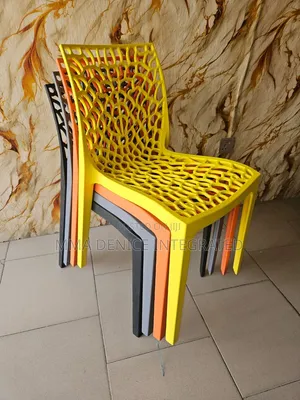 Modern Stackable Plastic Dining Chair