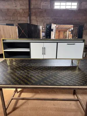 Golden Leg TV Stand - Classic & Modern