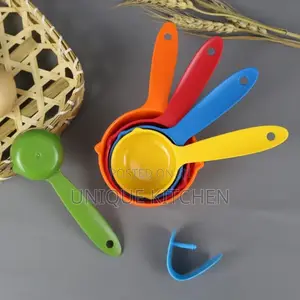 Saitin cokali na aunawa - masu launuka daban-daban