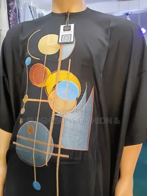 Black Dansiki - Men's Formal