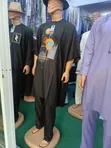 Black Dansiki - Men's Formal - 3