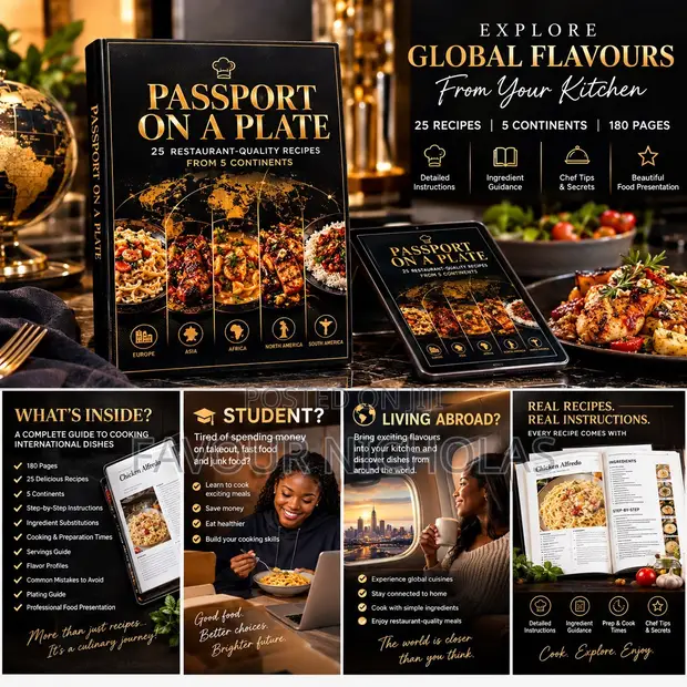 Passport on a Plate: 25 Restaurant-Quality Recipes - 1