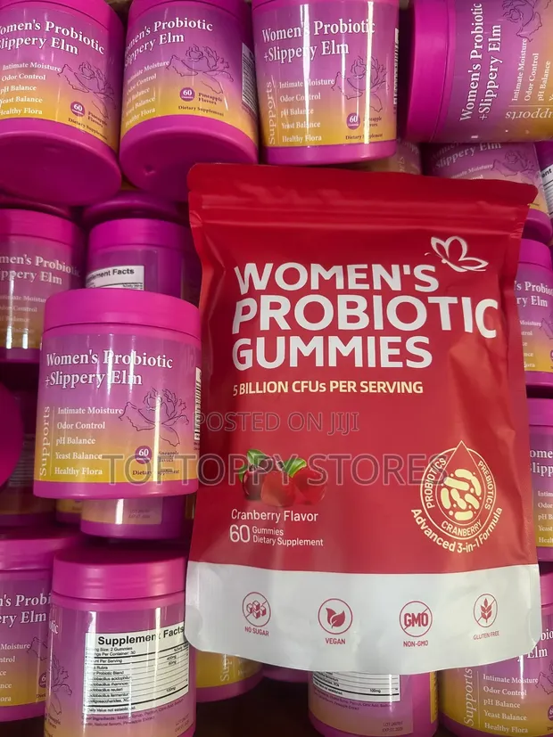 Maceken Probiotics & Slippery Elm Gummies Combo na Mata - 1