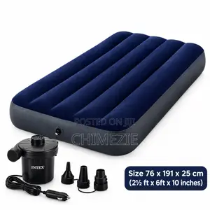 Intex Mai Girgiza Gado Mai Girgiza Guda Daya Da Pump Mai Wuta