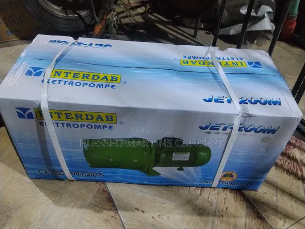 Interdab JET-200M 2HP Surface Water Pump - 1