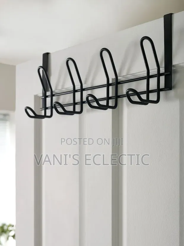 Binca Rust-Proof Aluminum Shower Caddy & Over Door Hook Rack - 1