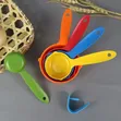10-Piece Multi-Colored Measuring Cup & Spoon Set - 2