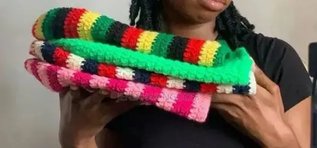 Handmade Crochet Beanies with Accessories - 1