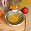 Stainless Steel 3-in-1 Mesh Strainer Colander Set - 3