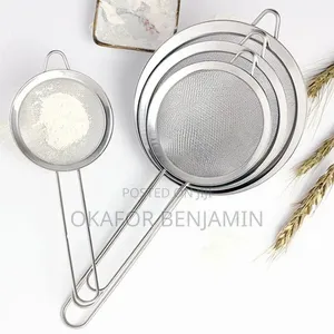 4-Piece Fine Mesh Stainless Steel Strainer Set