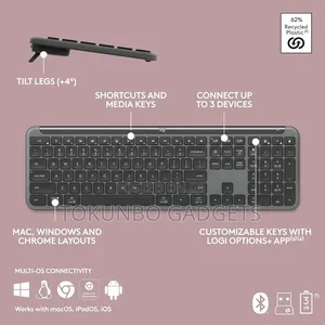 Logitech Signature Slim Bluetooth Keyboard (London Used)