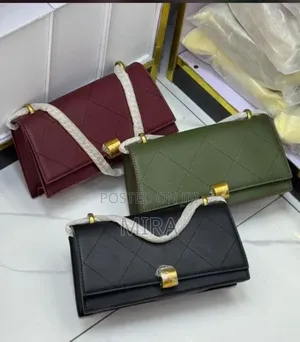 VIPEX Quilted Handbag with Gold Clasp