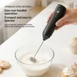 Electric Stainless Steel Milk Frother - 2