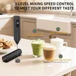 Electric Stainless Steel Milk Frother - 3