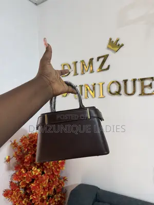 Guess Square Handbag - Brown