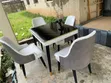 4-Seater Dining Set - Modern Marble Top - 1
