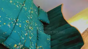 Used 6x6 Bedframe and GreenEarth Foam Mattress