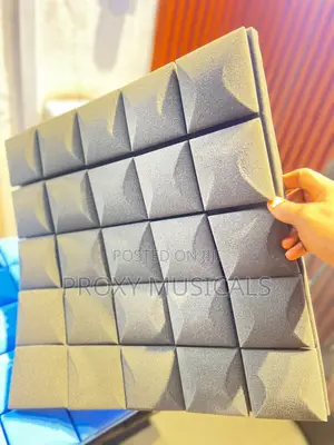 Acoustic Soundproofing Foam Panels (10pcs) - Grey