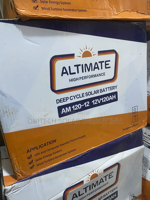 120Ah Deep Cycle Battery - 1