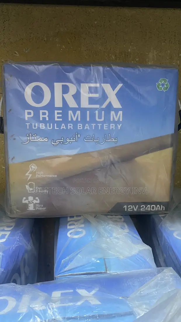 240Ah Tubular Battery - 1