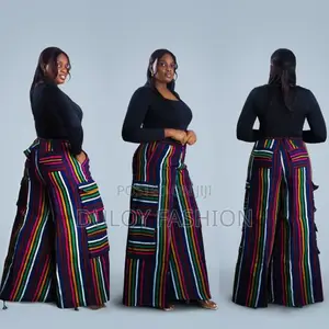 The Luxe Cargo Palazzo Trousers