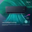 Hisense 1.5 HP Inverter Split AC - Baƙi - 3