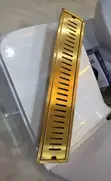 Gold Luxury 50cm Linear Floor Drain - 1