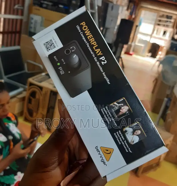 Behringer Powerplay P2 Mai Ƙara Sauraren In-Ear Personal - 1