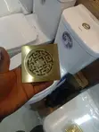 Luxury Gold Floor Drainage / Shower Drain Cover - Premium Bathroom - 2