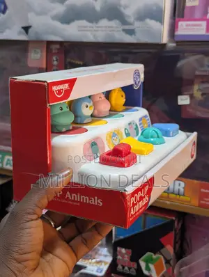 Pop Up Animals Toy (18 Months+)