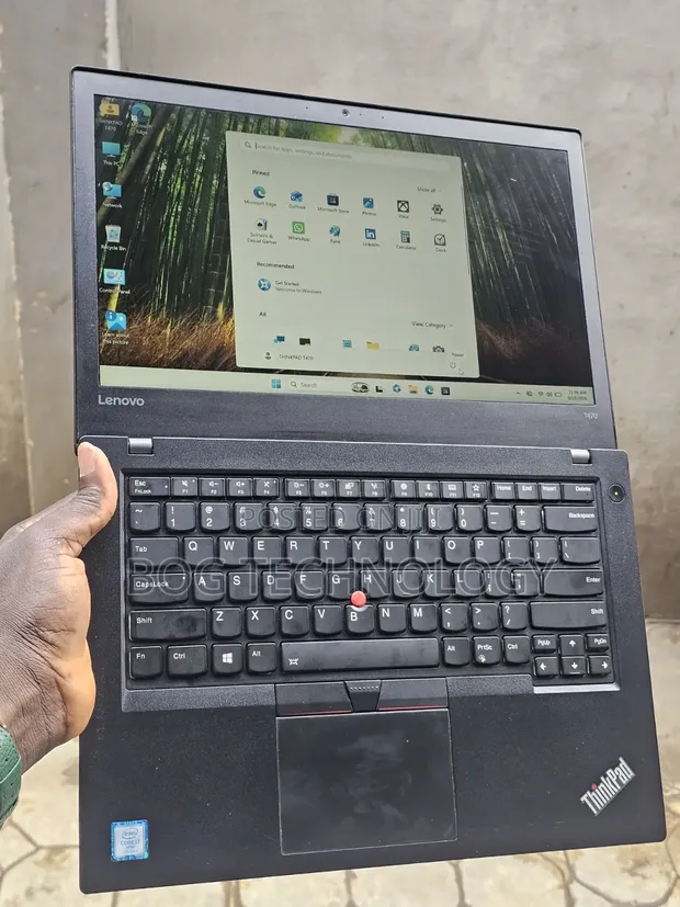 Lenovo ThinkPad T470 Laptop - Core i7, 8GB RAM, 256GB SSD - 1