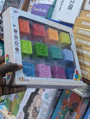 Frank 12-Piece Soft Building Blocks (6 Watanni+)