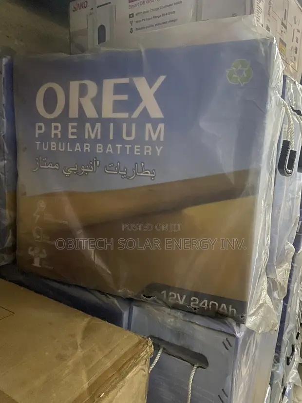 240AH Orex Tubular Battery - 1