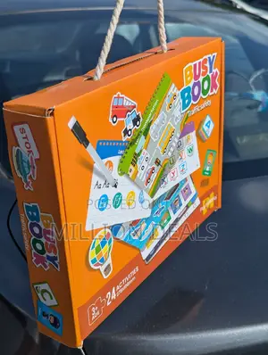 Busy Book Trafiki Tsaro Yara Kayan Wasa Shekaru 3+