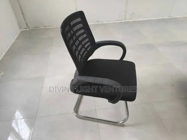 Boss Office Products Visitors Chair - Black - 1