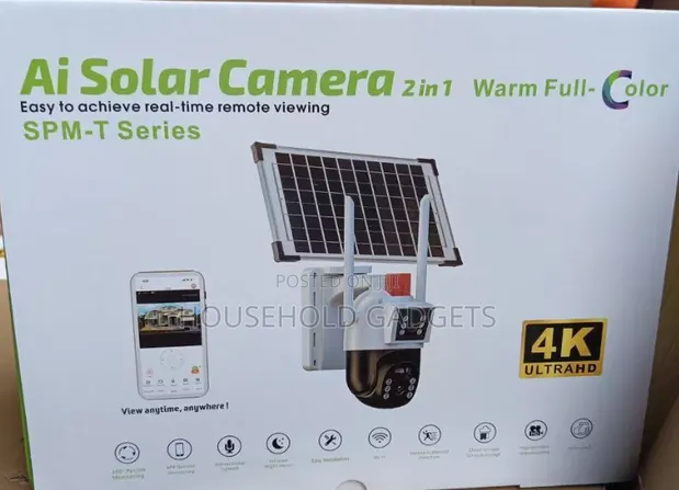 AI Solar Camera 2-in-1 Warm Full Colour 4G - 1