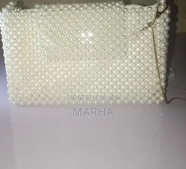 Marha Collection Beaded Shoulder Bag - 1