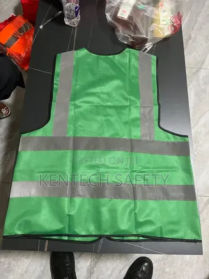 High Visibility Green Reflective Safety Jacket