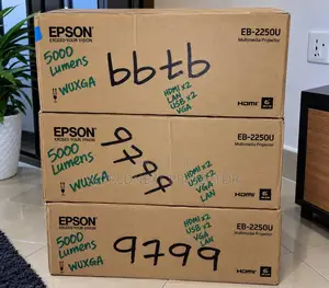 Epson EB-2250U WUXGA Business Projector, 5000 Lumens