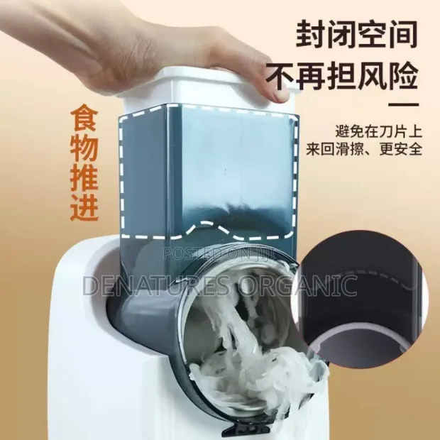 Rechargeable Multifunctional Electric Vegetable Cutter Slicer - 1