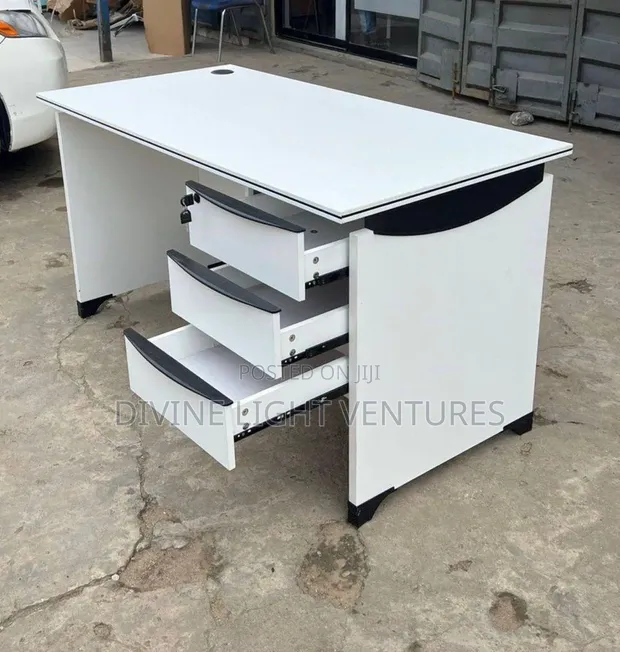 Brand New Office Table - White - 1