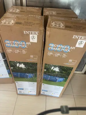 Intex Rectangular Frame Pool (3m x 2m x 75cm)