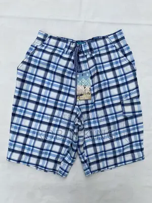 Cedarwood State Cargo Beach Board Shorts - Blue Check