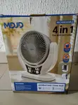 4-in-1 Fan mai Amfani da Hasken Rana tare da Fitilar LED - 2