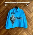 Phantom Long Sleeve Shirt - Black, Oversized Fit - 5