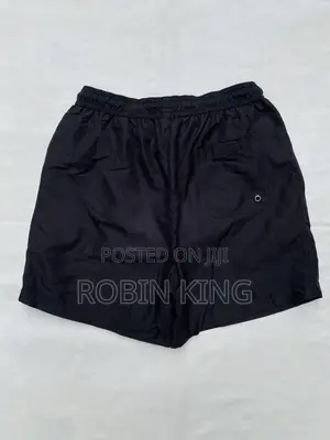 George Men's Black Beach Swim Trunks - Size S