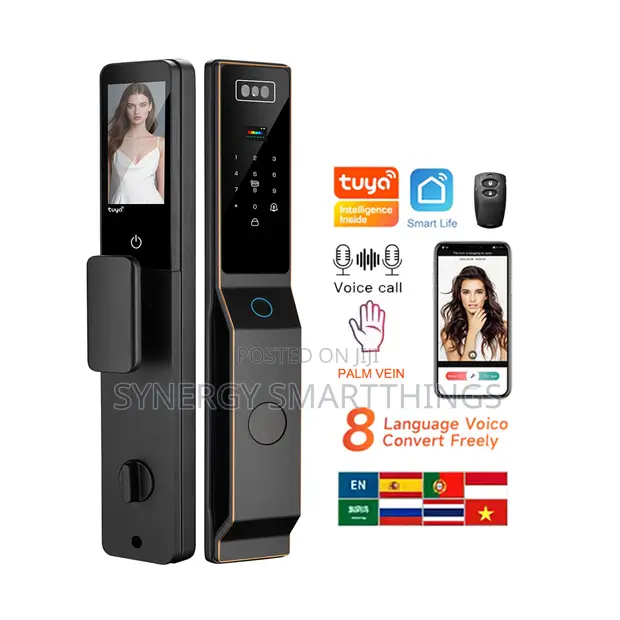 Tuya Z41 Smart Door Lock with Remote - 1