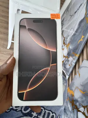 New Apple iPhone 16 Pro Max 256GB Rose Gold